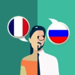 Logo of French-Russian Translator android Application 